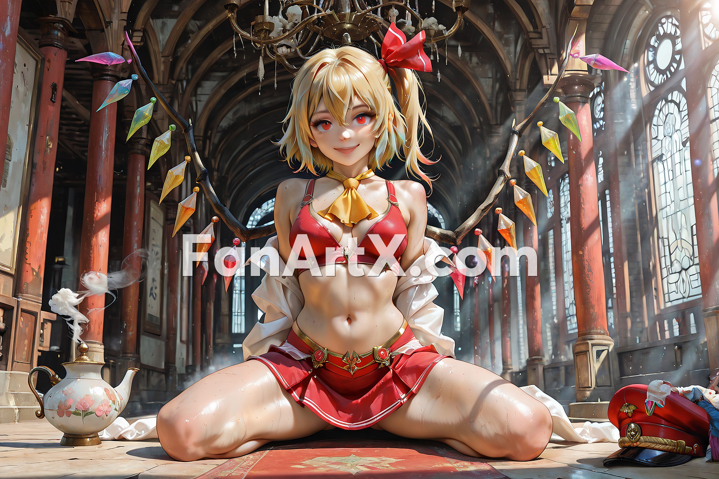 Flandre Scarlet Touhou Project Touhou Fanart 9996640